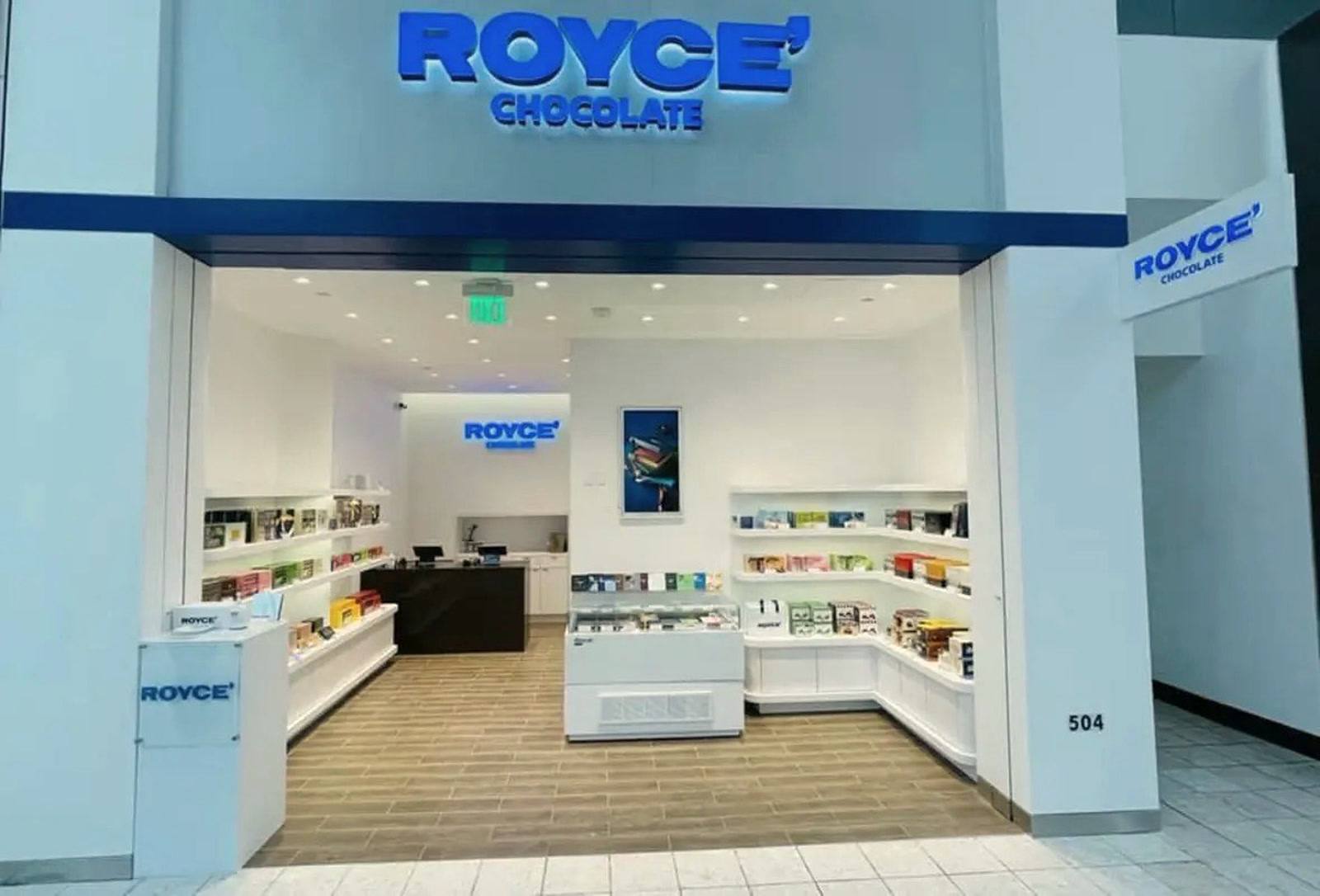 ROYCE Chocolate storefront at Southcenter Mall
